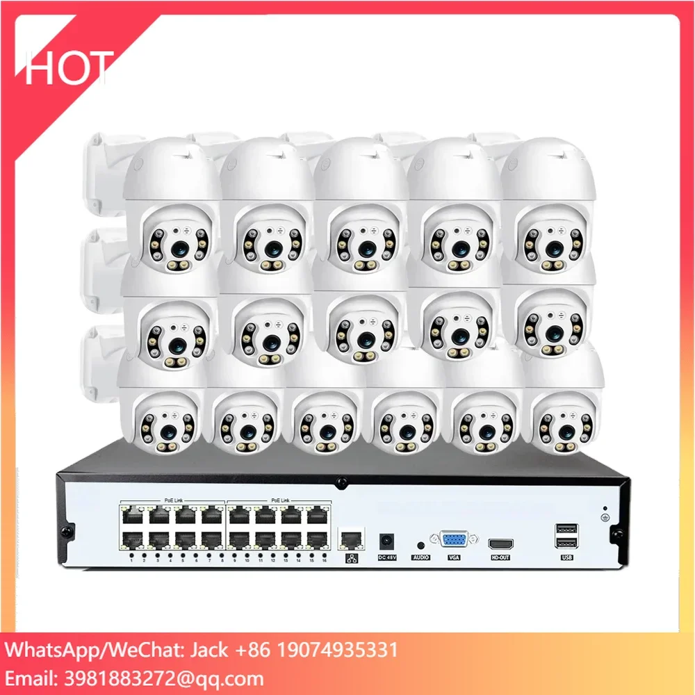 Home Security Kit With Camera - Zestaw przewodowych kamer CCTV Colorvu z