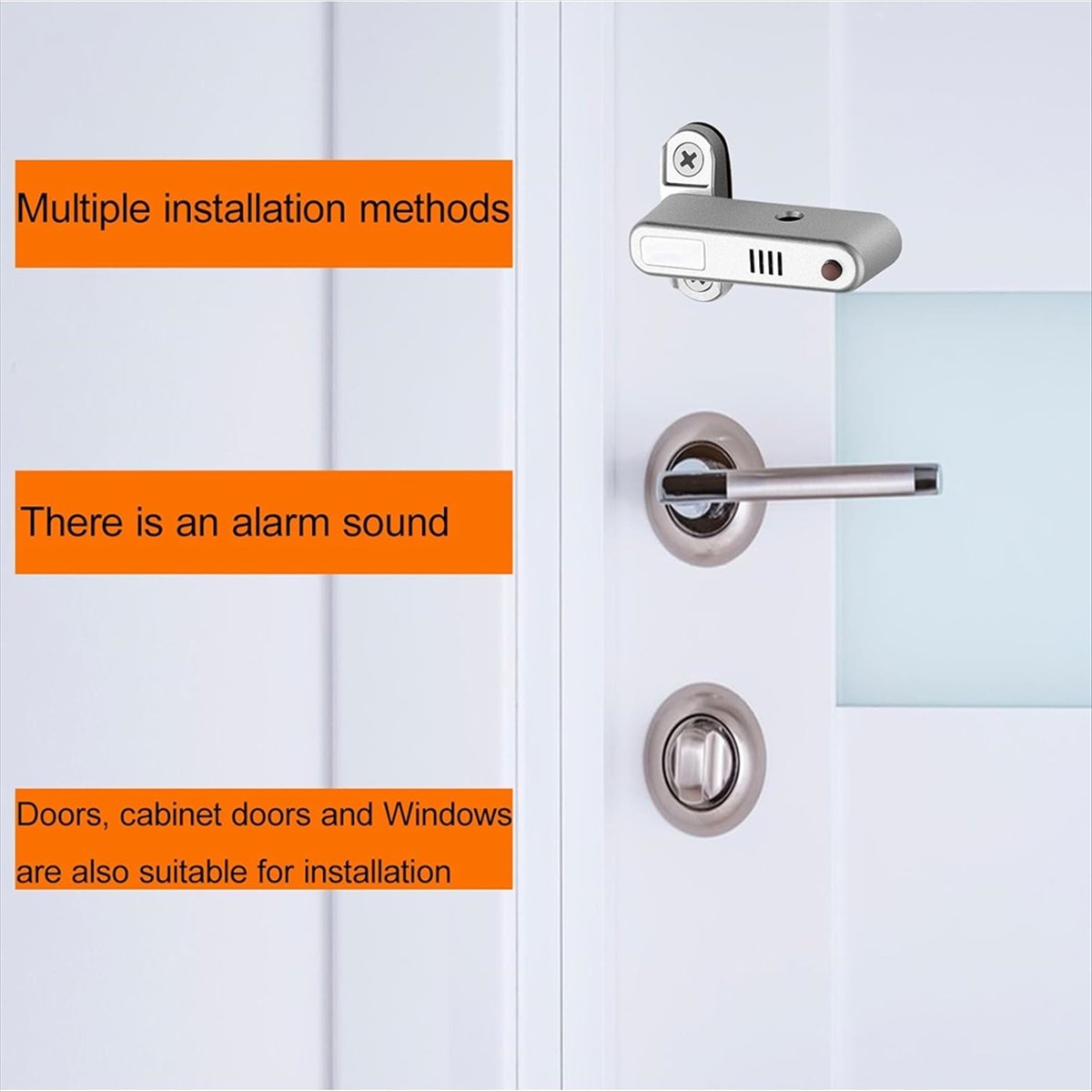 Home Security Door Reinforcement Lock - Niezawodny - Wzmocniony zamek do drzwi