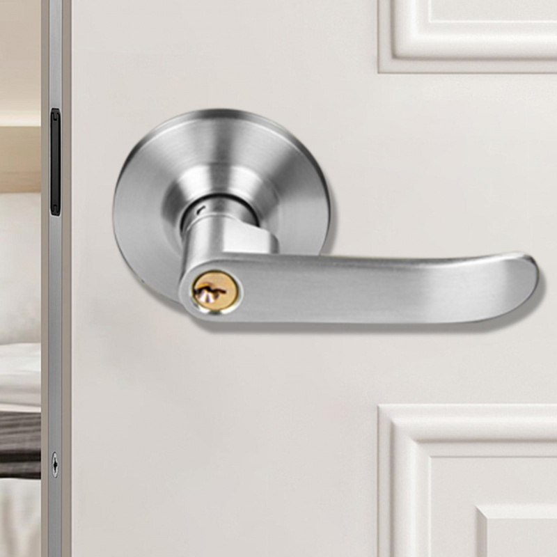 Home Security Door Reinforcement Lock - Wysokiej jakości sferyczna klamka z trzema