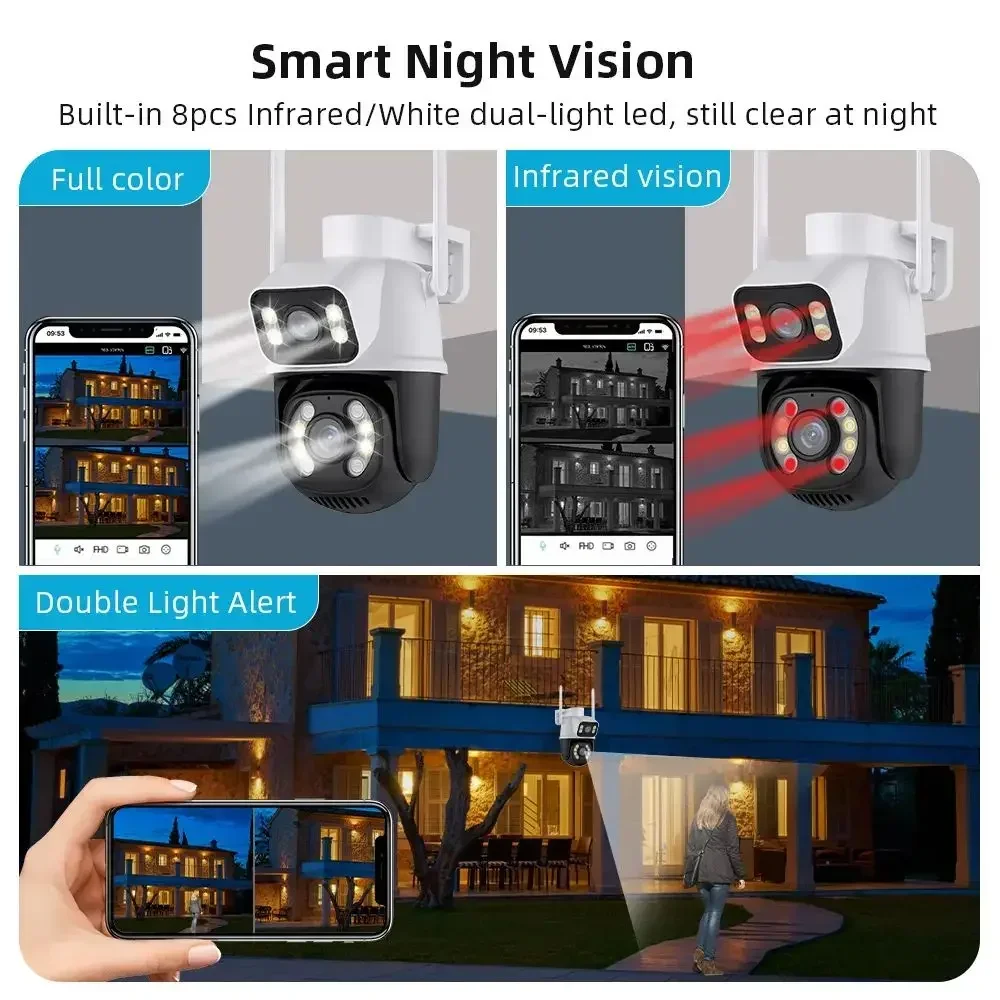 Home Security Kit With Camera - System Bezprzewodowych Kamer Bezpieczeństwa Domowego Icsee