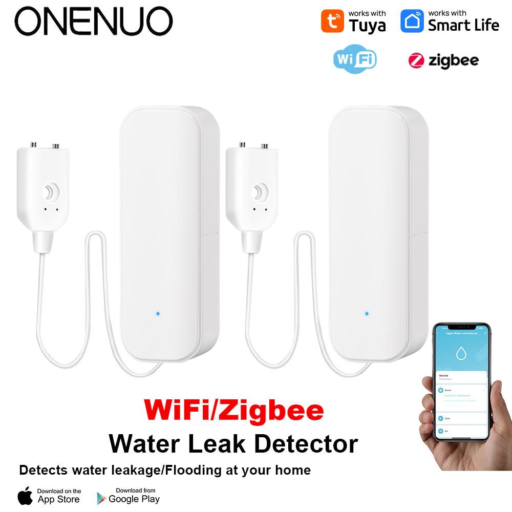 Home Security Outdoor - WiFi/Zigbee czujnik wody Tuya Alarm wycieku