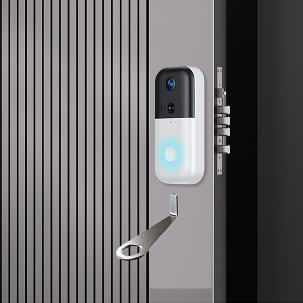Home Security La - Srebrny klucz do wideodomofonu Ring, bezpieczne