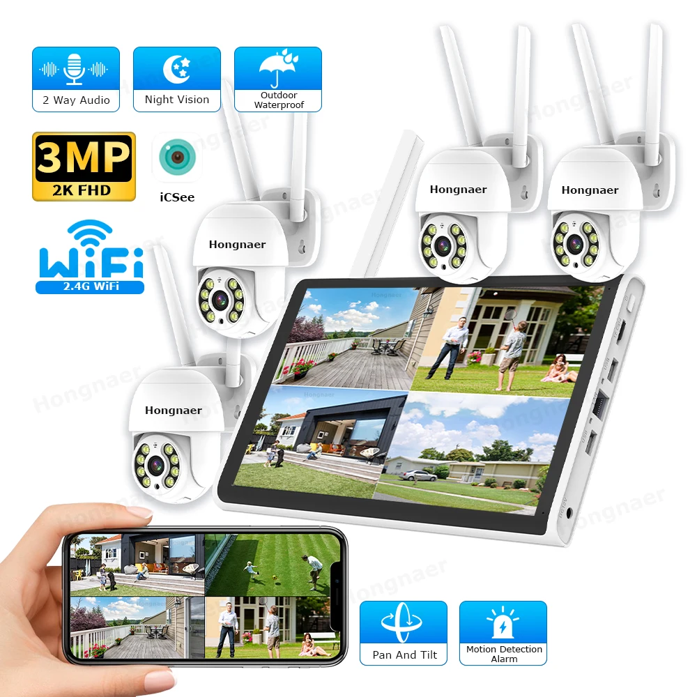 Home Security Kit With Camera - Zestaw Bezprzewodowego Systemu Monitoringu Domowego 2026