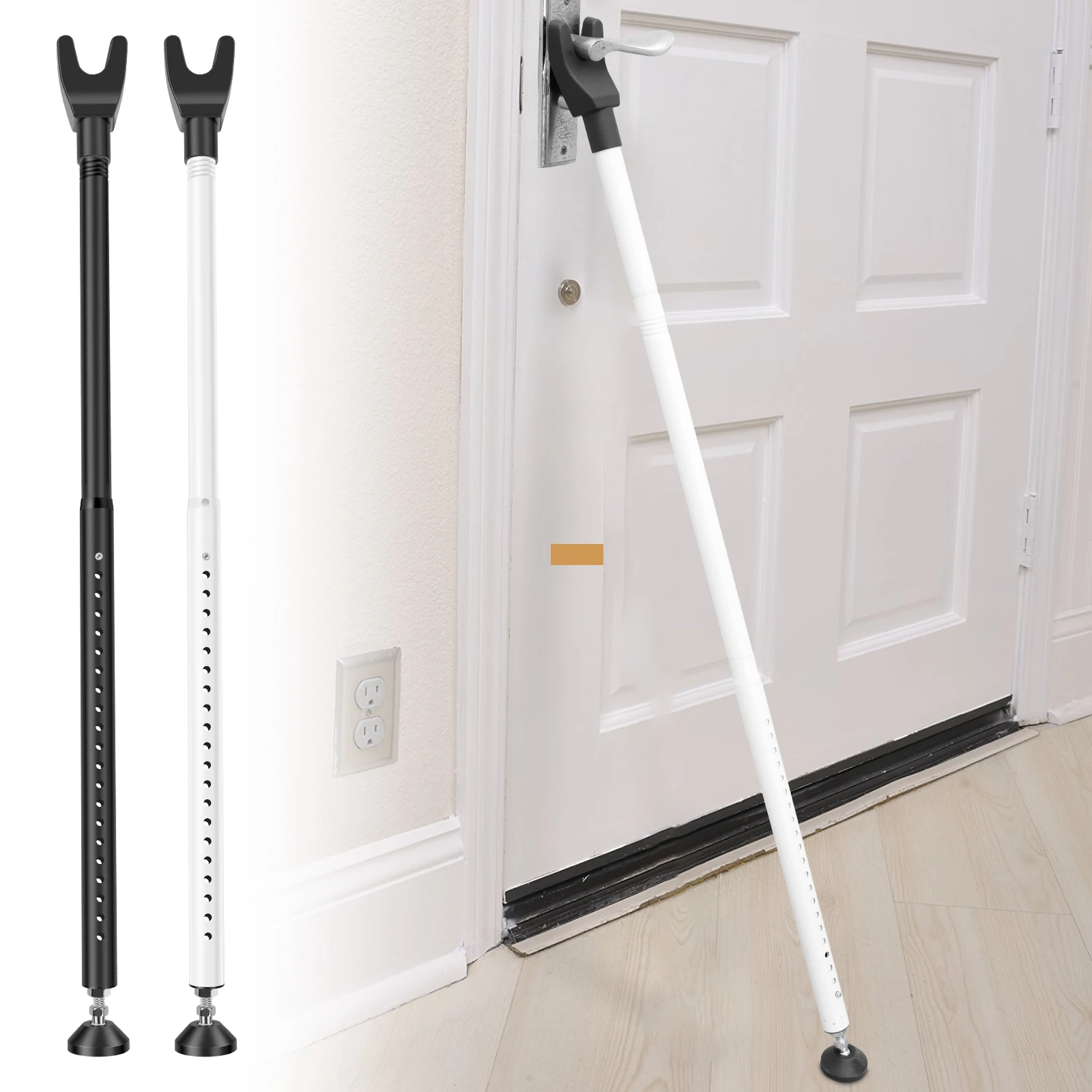 Home Security Door Reinforcement Lock - Przesuwana blokada do drzwi przesuwnych 44-55