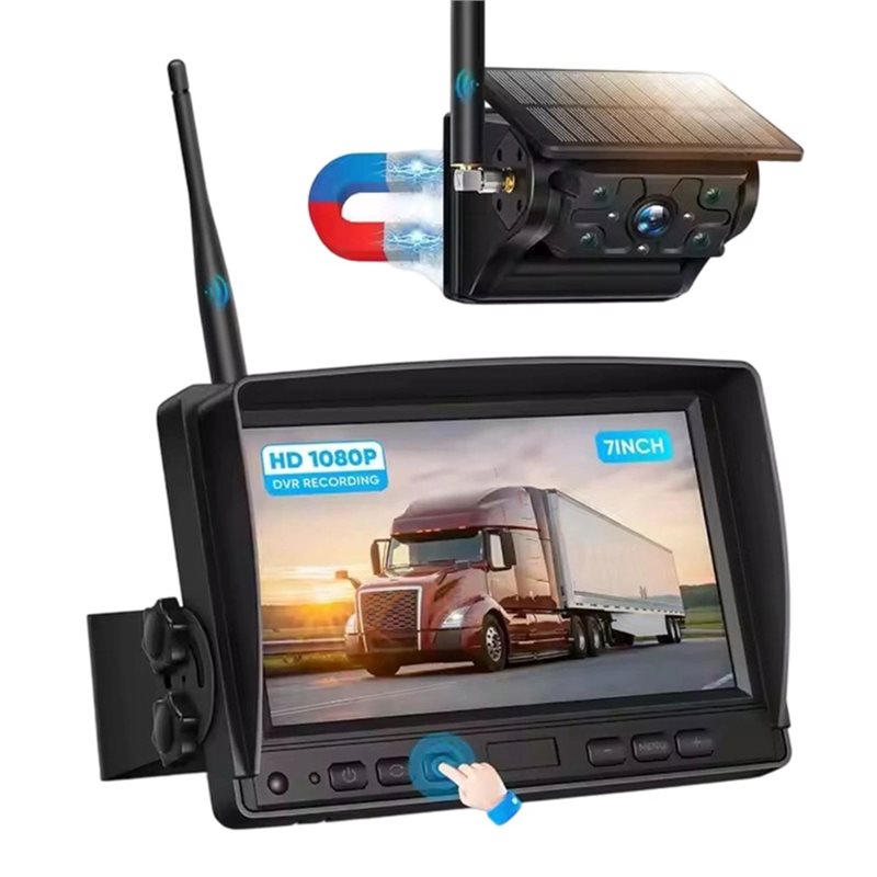 Camera Solar Wireless - 【CYBER MONDAY】Kamera cofania z bezprzewodowym zasilaniem