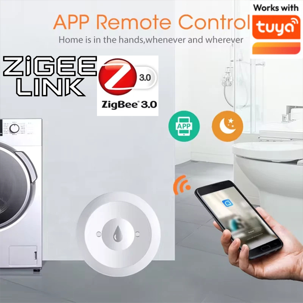 Home Security Monitoring System - Czujnik wycieku wody Tuya ZigBee 3.0,