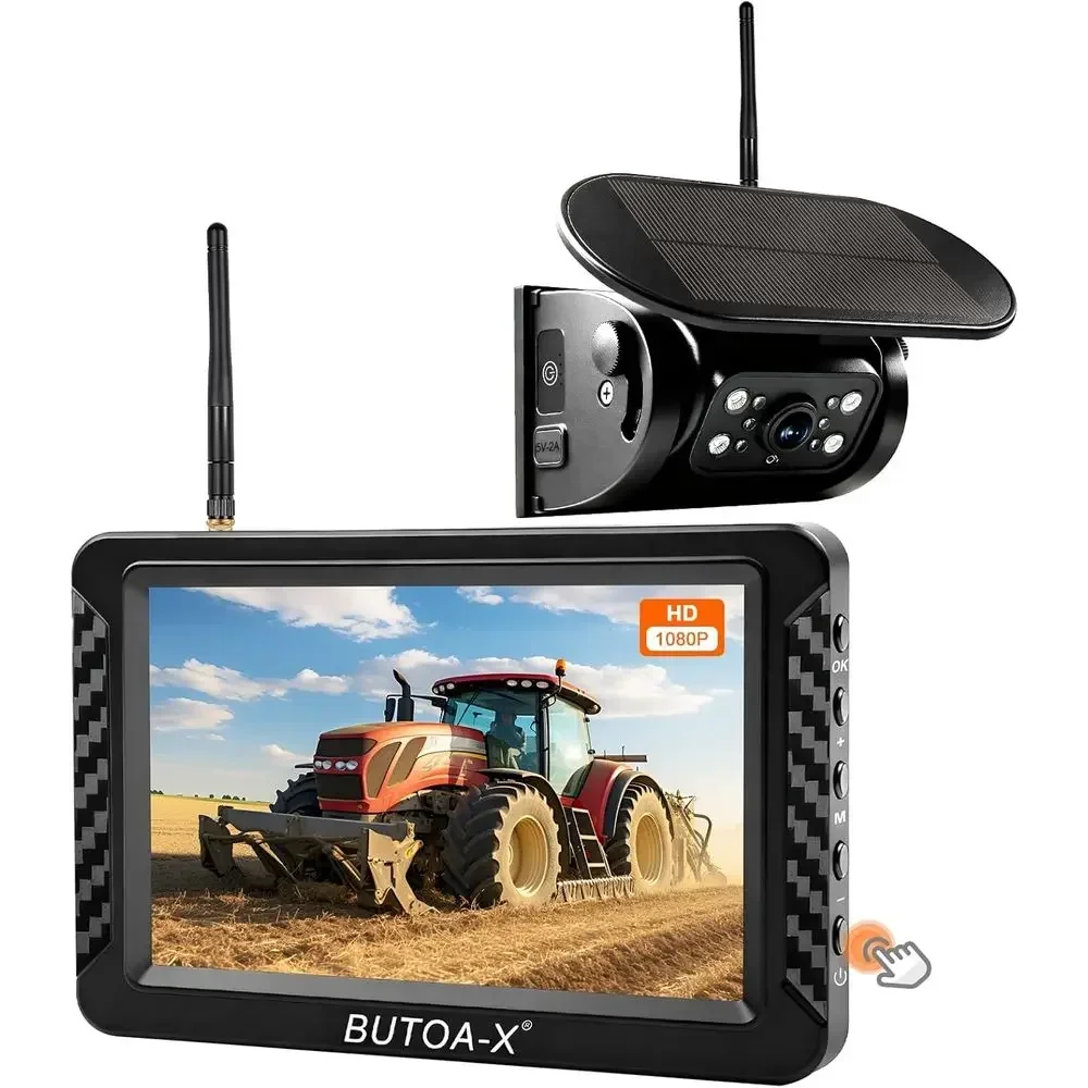 Camera Solar Wireless - Kamera cofania magnetyczna, solarna, bezprzewodowa X5