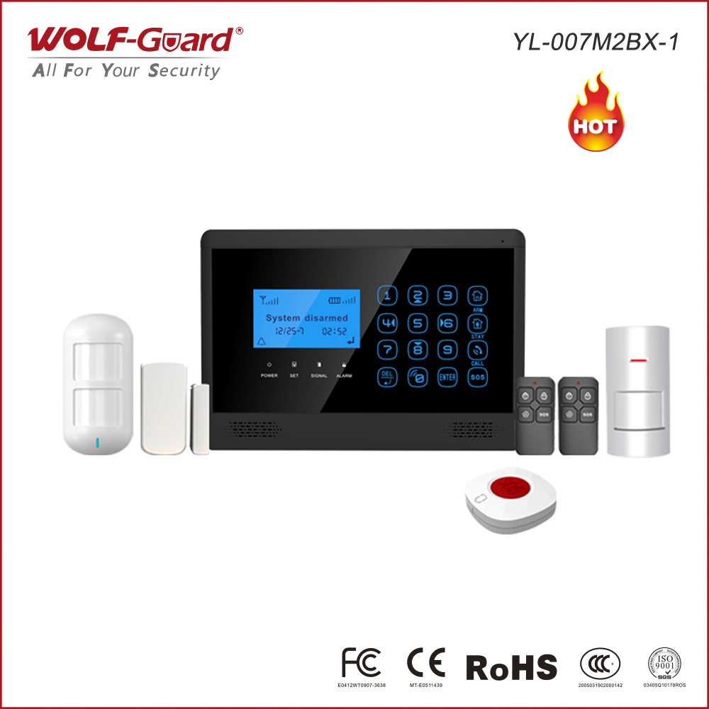 Home Security Zones - Klawiatura dotykowa System alarmowy GSM 4