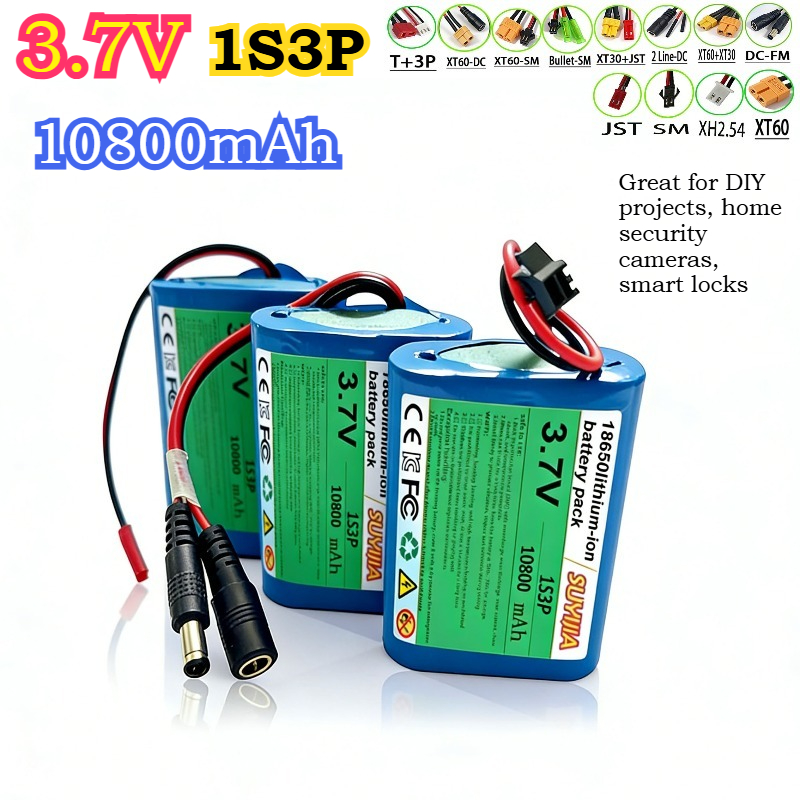 3.7V 10800mAh 1S3P 18650 Nowy  – Home Security Robot recenzja i cena