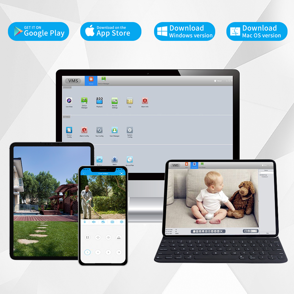 Zestaw kamer bezpieczeństwa 4K – Home Security Kit With Camera recenzja i cena