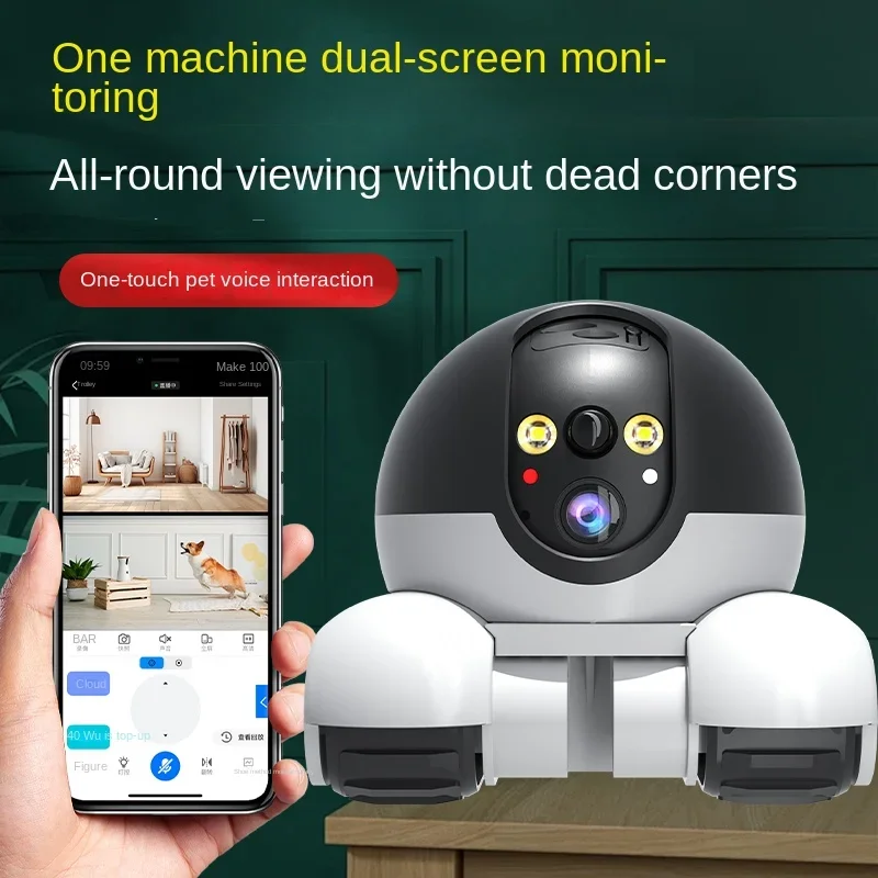 Kamera IP 2MP 5G WiFi intelige – Home Security Robot recenzja i cena