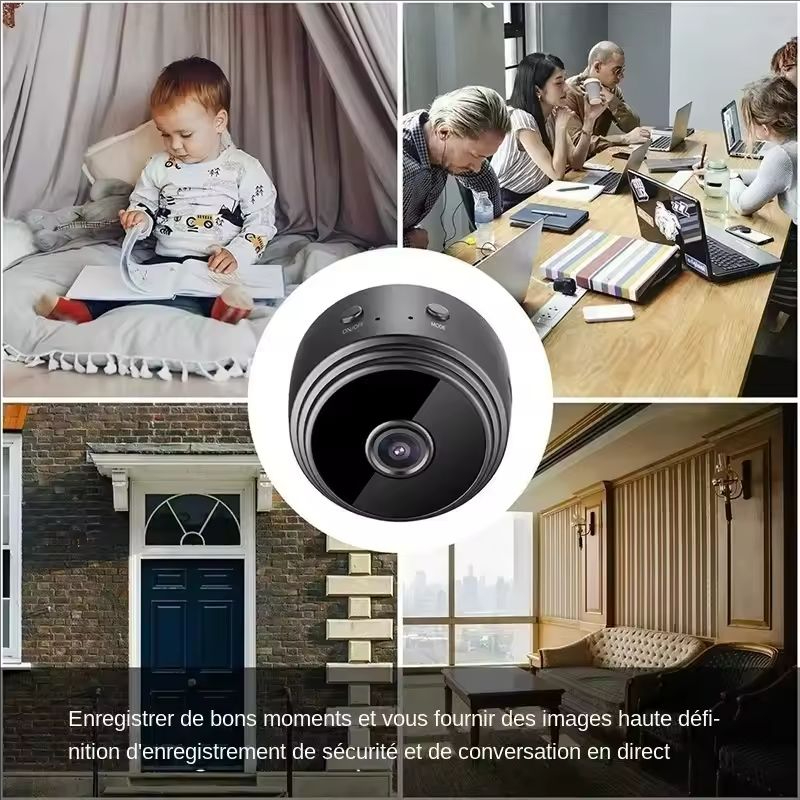 Miniaturowa kamera A9 WiFi Bez – Home Security La recenzja i cena