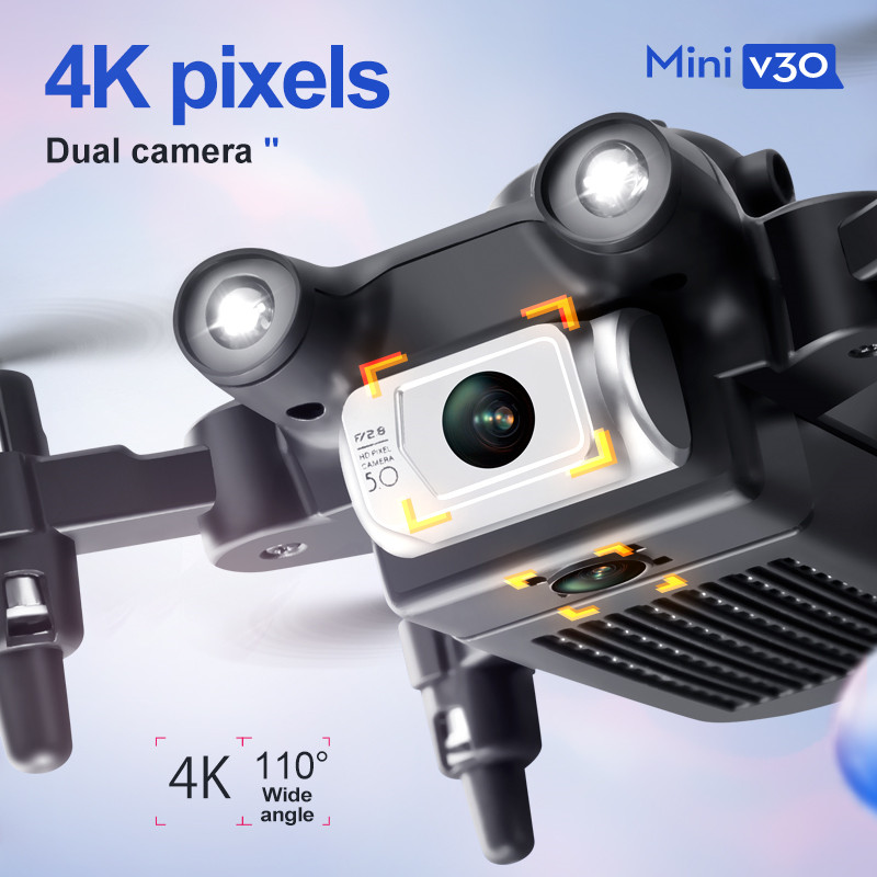 Mini V30 WiFi FPV Drone z podw – Home Security Cameras Outdoor recenzja i cena