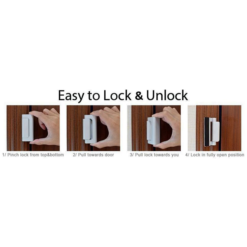 2x Zabezpieczenie Drzwi Domowy – Home Security Door Reinforcement Lock recenzja i cena