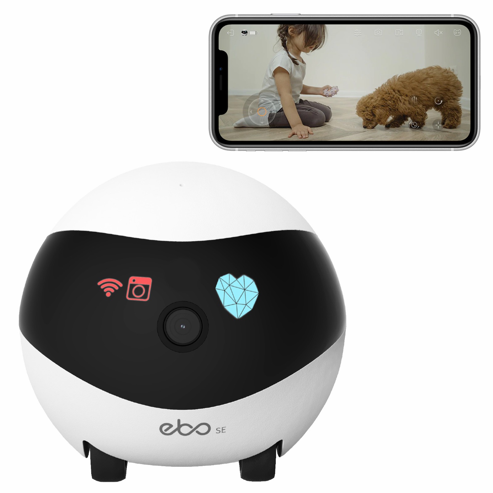 EBO SE Inteligentny Robot Domo – Home Security Robot recenzja i cena