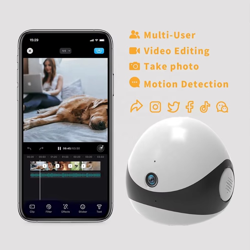 Bezprzewodowa kamera robota dl – Home Security Robot recenzja i cena