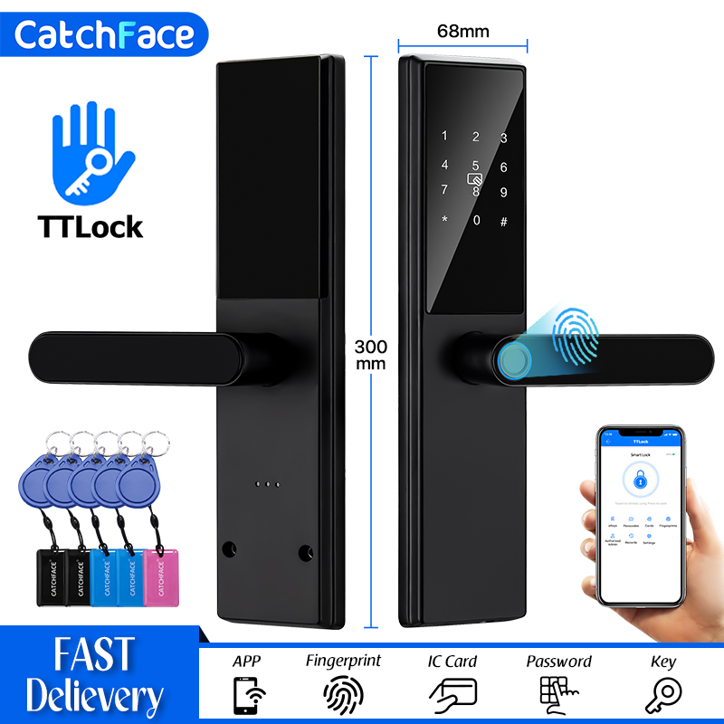Zamek do drzwi z czytnikiem li – Home Security Door Reinforcement Lock recenzja i cena