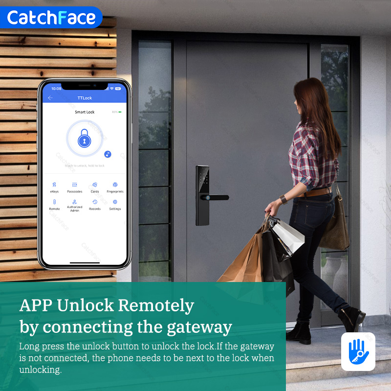 Zamek do drzwi z czytnikiem li – Home Security Door Reinforcement Lock recenzja i cena