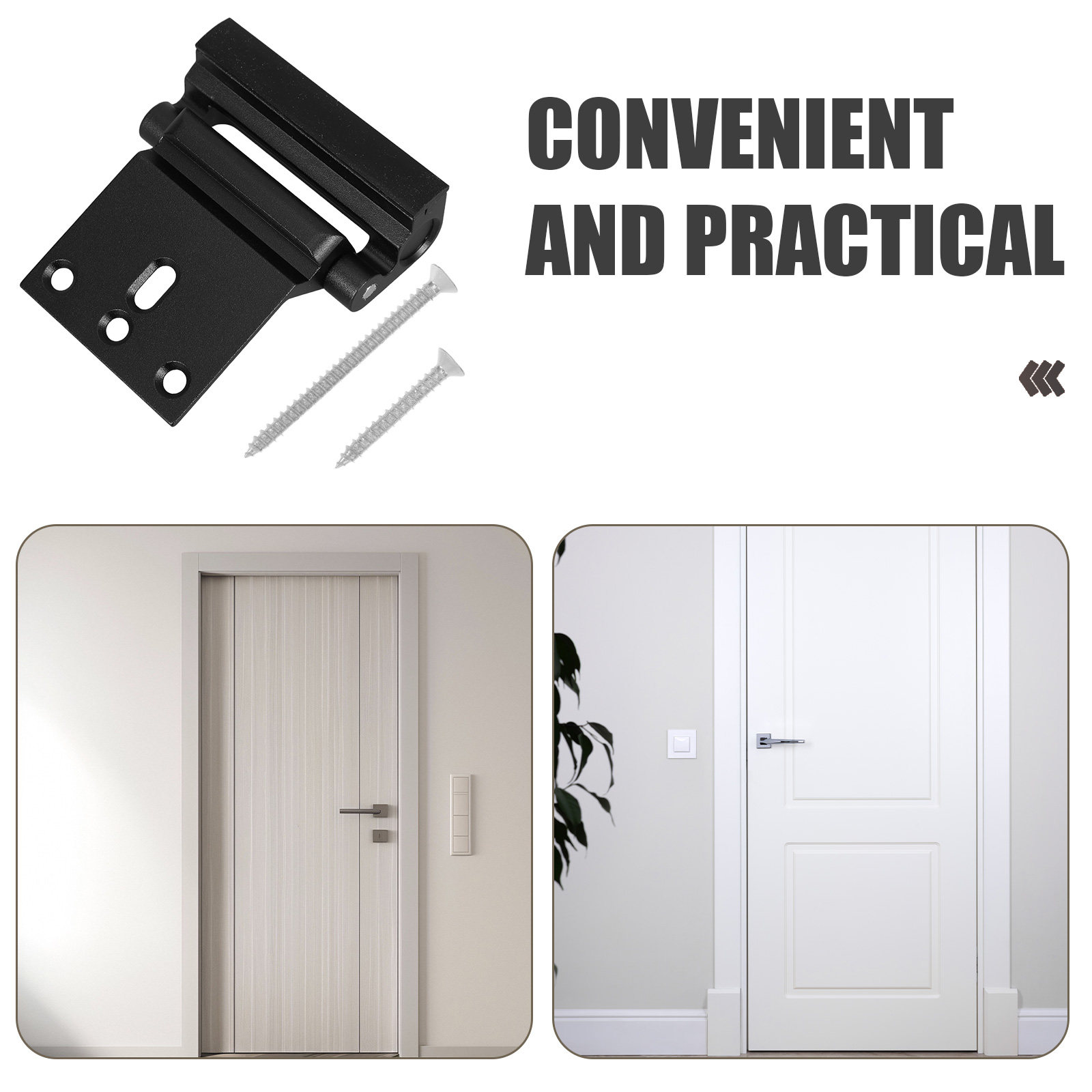 2 szt. blokad bezpieczeństwa d – Home Security Door Reinforcement Lock recenzja i cena