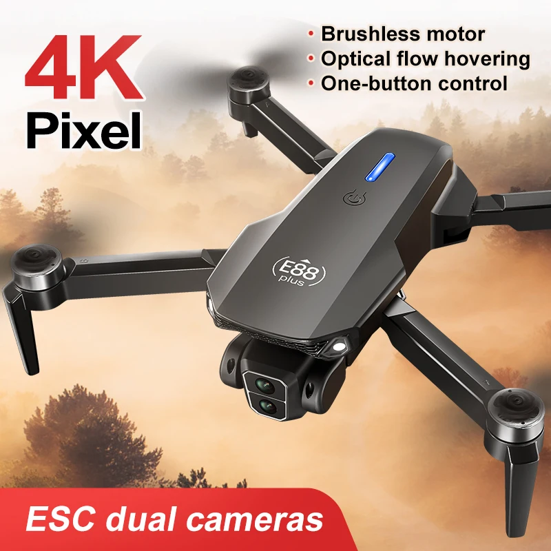 Nowy dron E88 Plus Quadcopter: – Home Security Cameras Outdoor recenzja i cena