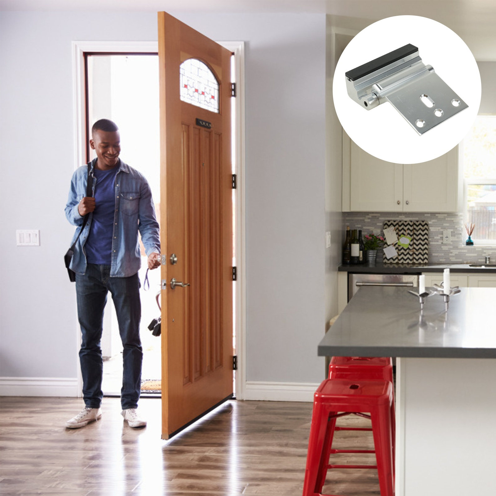 1 szt. Wzmocnienie zamka drzwi – Home Security Door Reinforcement Lock recenzja i cena