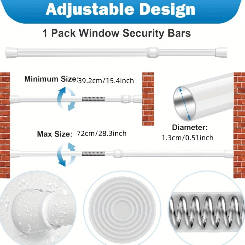 Regulowana metalowa blokada ok – Home Security Door Reinforcement Lock recenzja i cena