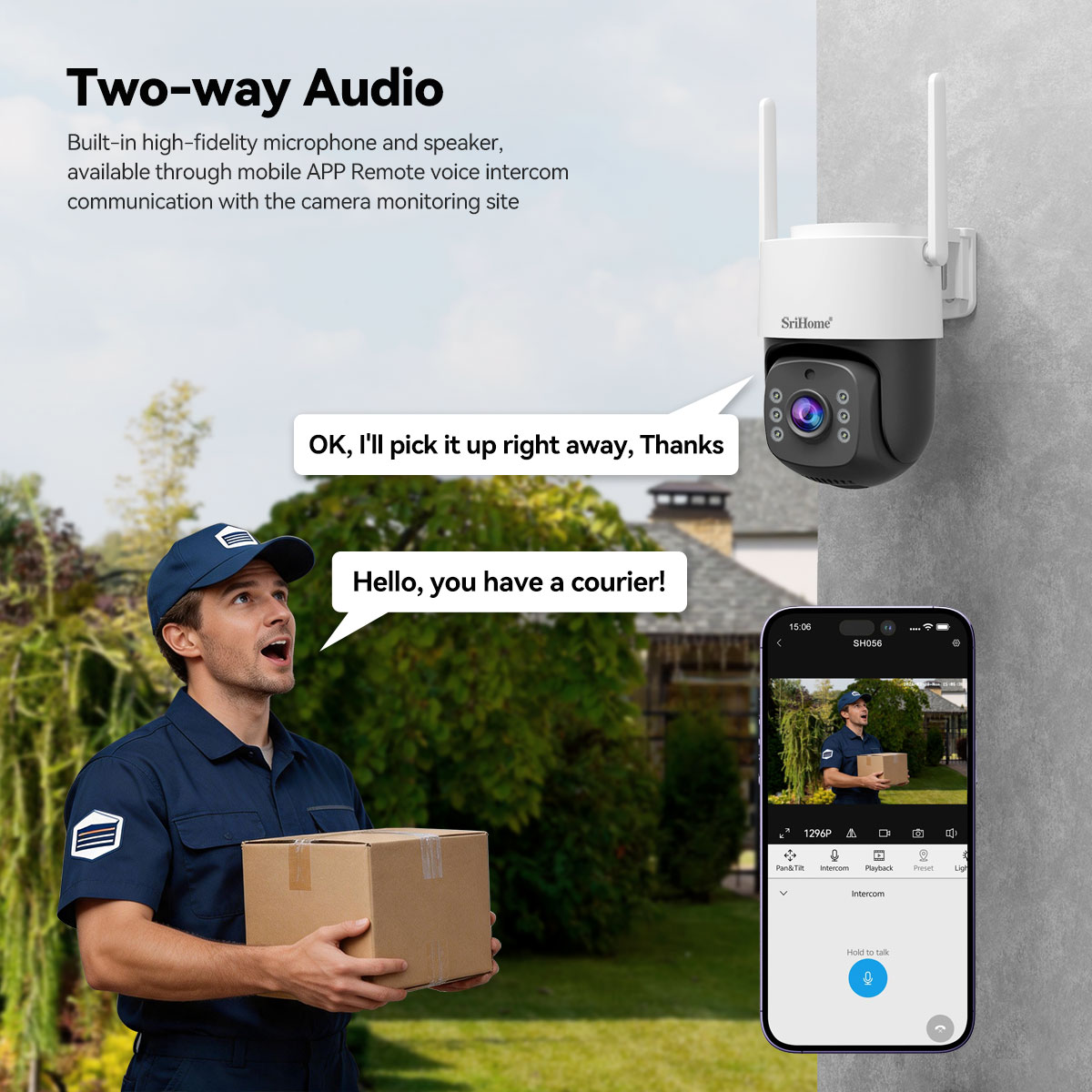 Srihome NVS012-IPC056 Kamera I – Home Security Kit With Camera recenzja i cena