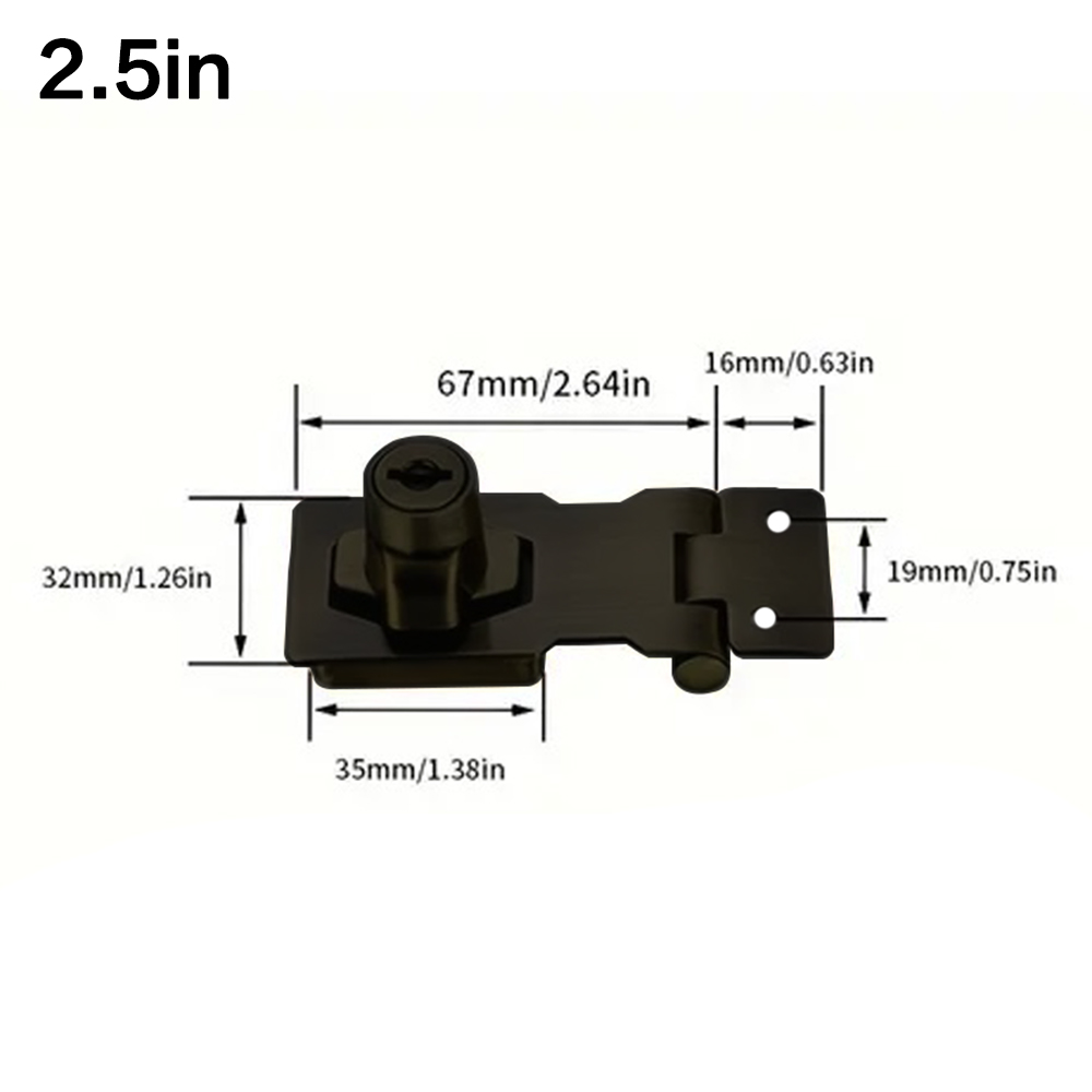 Zatrzask zatrzaskowy Wytrzymał – Home Security Door Reinforcement Lock recenzja i cena
