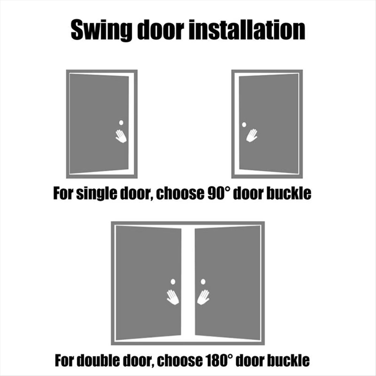 A72P Zabezpieczenie do drzwi 9 – Home Security Door Reinforcement Lock recenzja i cena