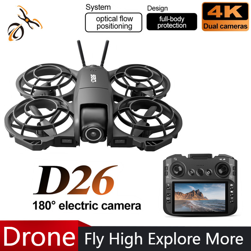 Dron D26 4K Aerial HD 180 °    – Home Security Cameras Outdoor recenzja i cena