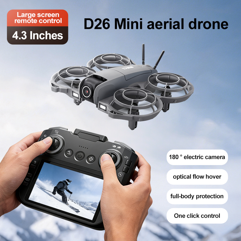 Dron D26 4K Aerial HD 180 °    – Home Security Cameras Outdoor recenzja i cena