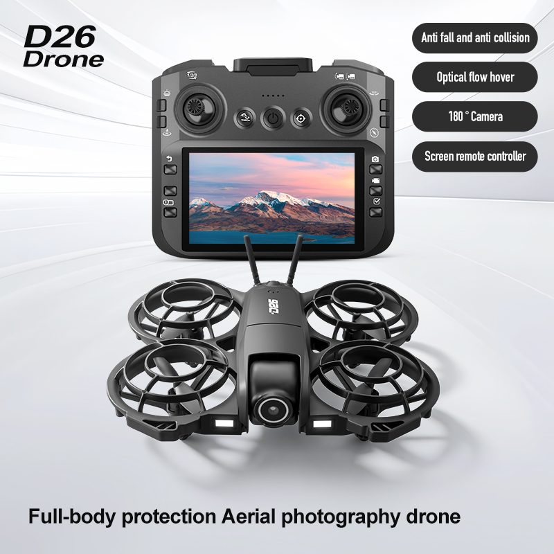 Dron D26 4K Aerial HD 180 °    – Home Security Cameras Outdoor recenzja i cena