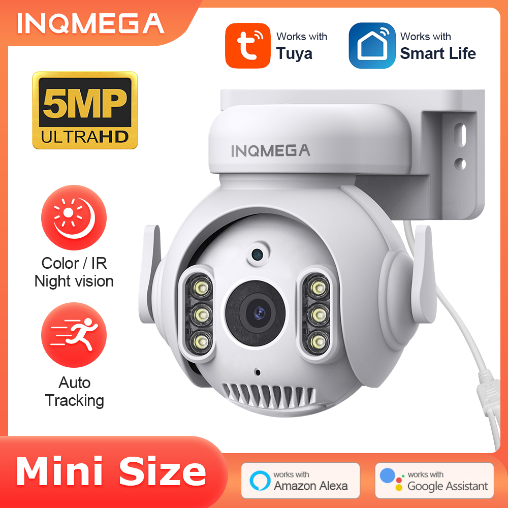 INQMEGA 5MP Wifi TUYA CAMERA S – Home Security Robot recenzja i cena