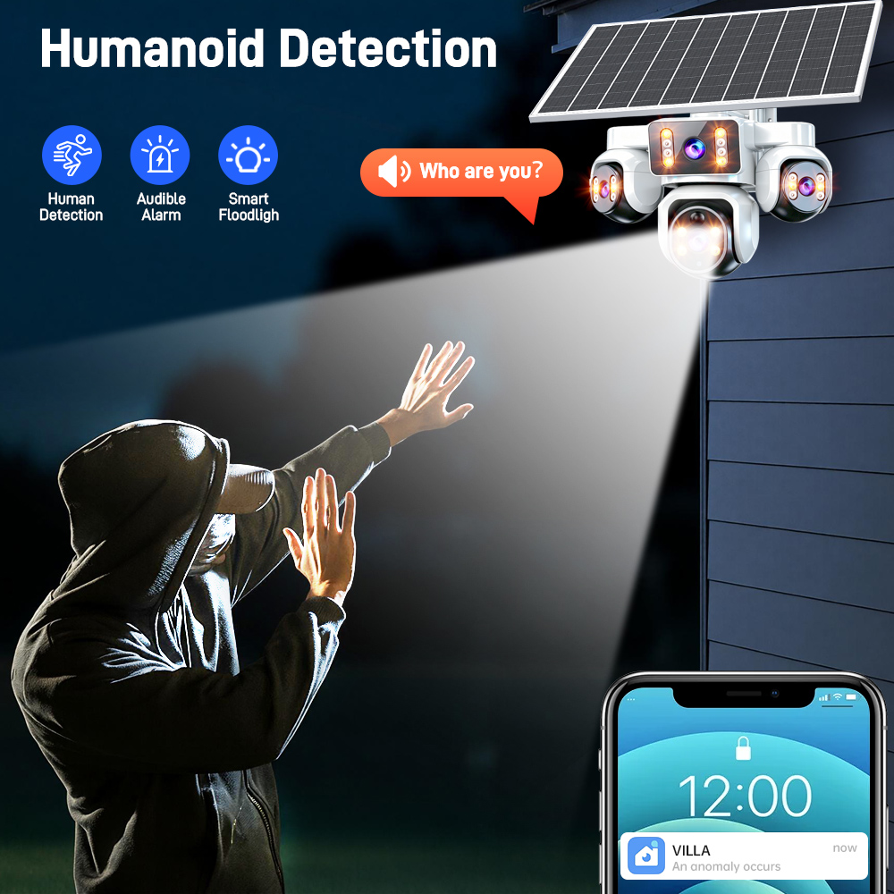 Kamera Yoosee 15MP AOV Solar 4 – Camera Solar Wireless recenzja i cena