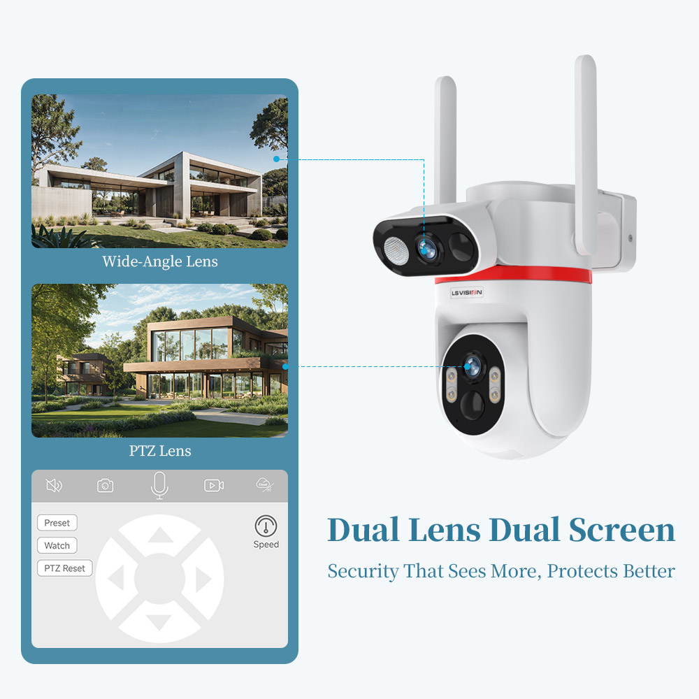 Kamery bezpieczeństwa LS VISIO – Home Security Zones recenzja i cena