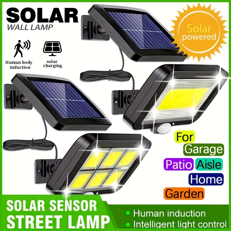 Lampa solarna LED naścienna z  – Home Security Lights Outdoors recenzja i cena