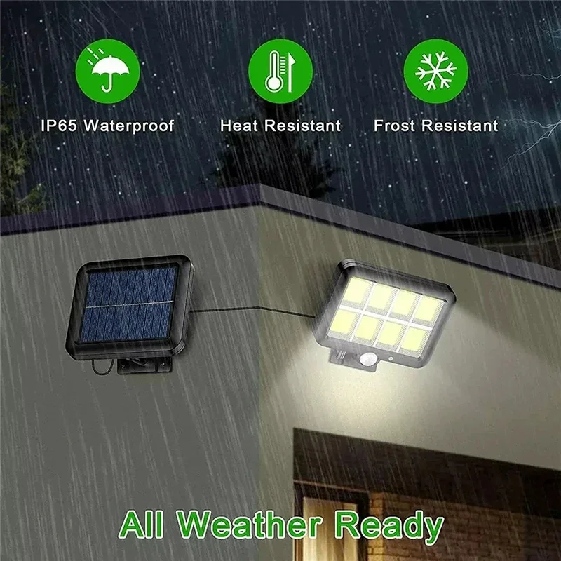Lampa solarna LED naścienna z  – Home Security Lights Outdoors recenzja i cena