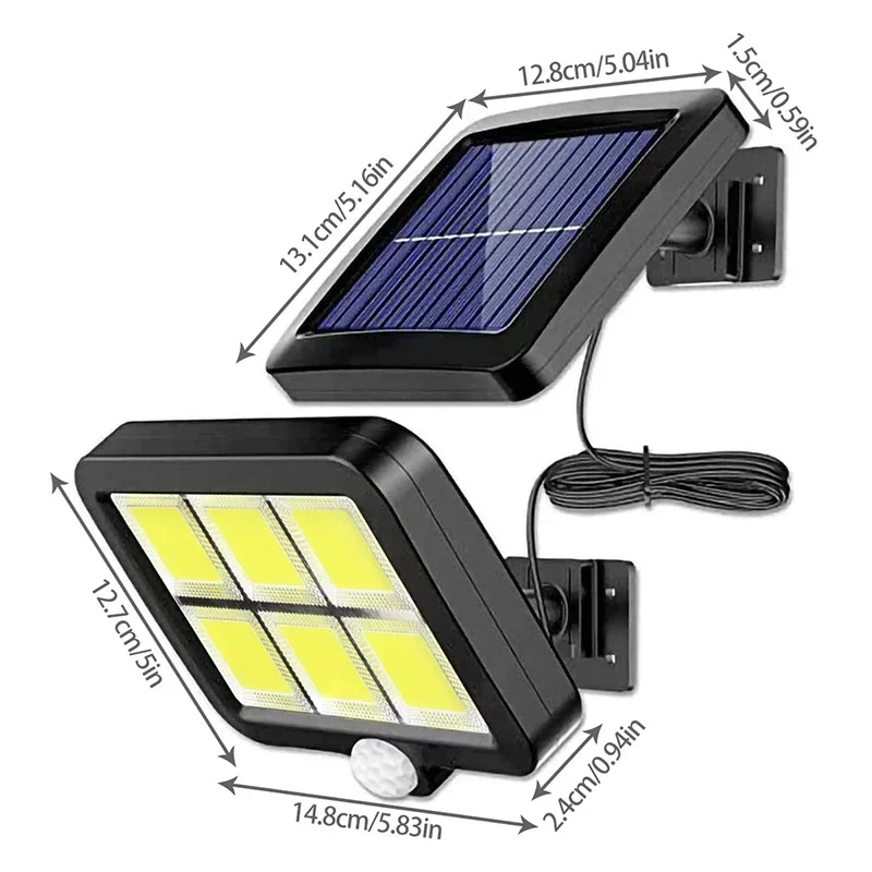 Lampa solarna LED naścienna z  – Home Security Lights Outdoors recenzja i cena