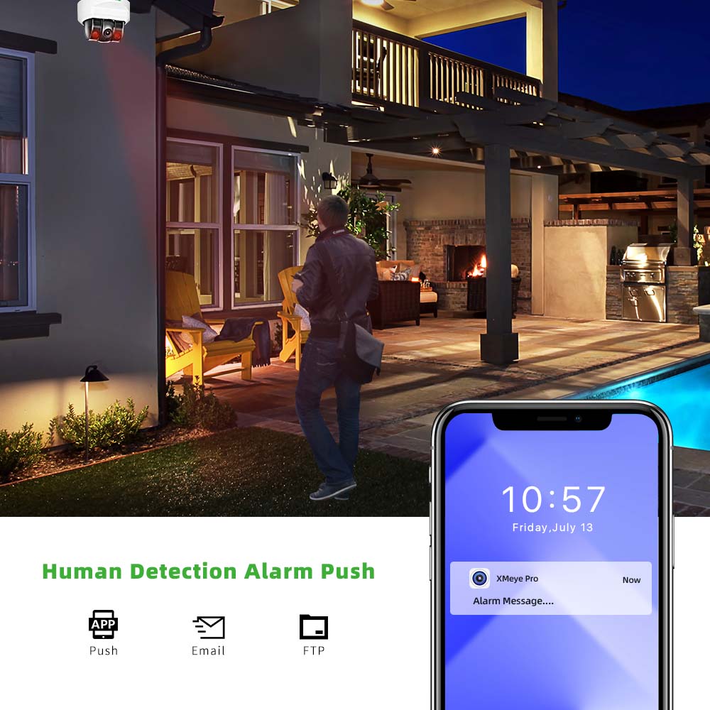 Kamera IP POE 4MP C GC PB, Wbu – Home Security Home Assistant recenzja i cena