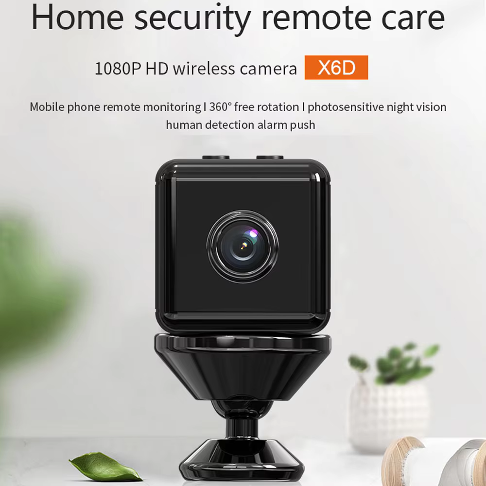 Kamera X6D Mała Kwadratowa HD  – Home Security Monitoring System recenzja i cena