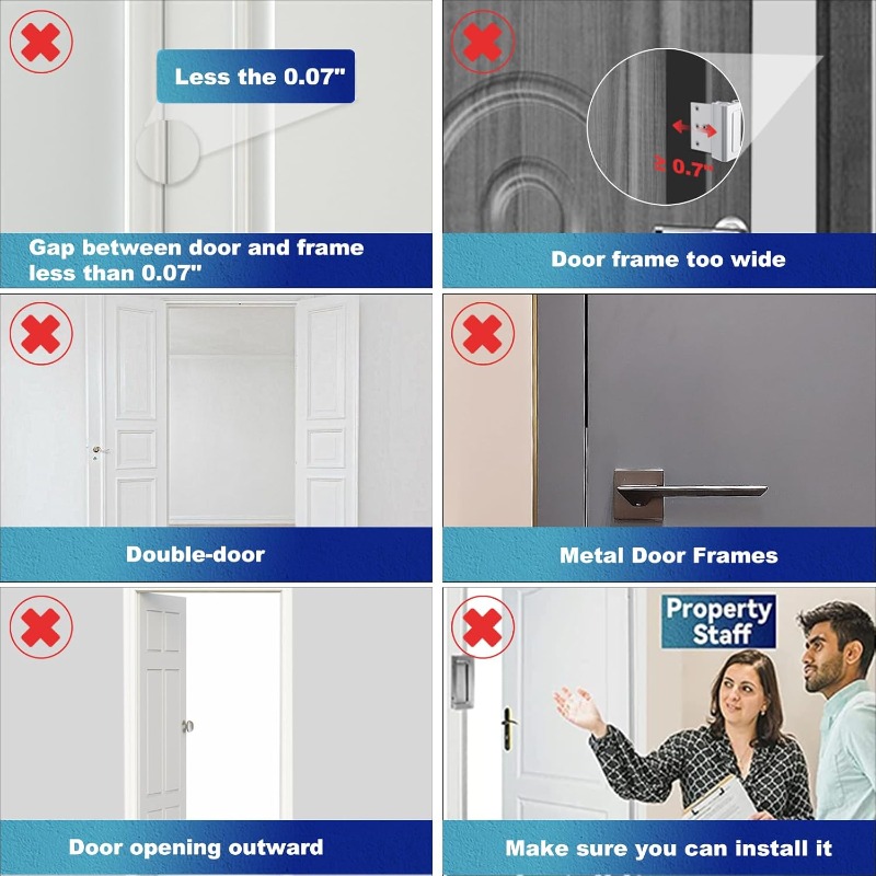 Wzmocniona blokada do drzwi, z – Home Security Door Reinforcement Lock recenzja i cena