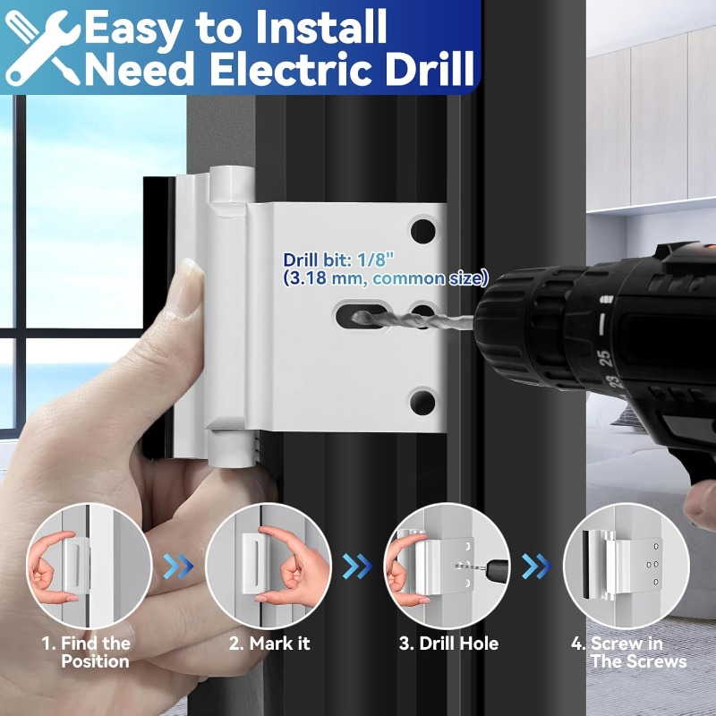 Wzmocniona blokada do drzwi, z – Home Security Door Reinforcement Lock recenzja i cena