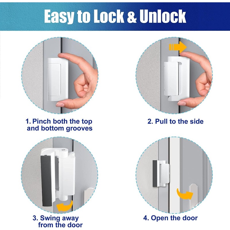 Wzmocniona blokada do drzwi, z – Home Security Door Reinforcement Lock recenzja i cena