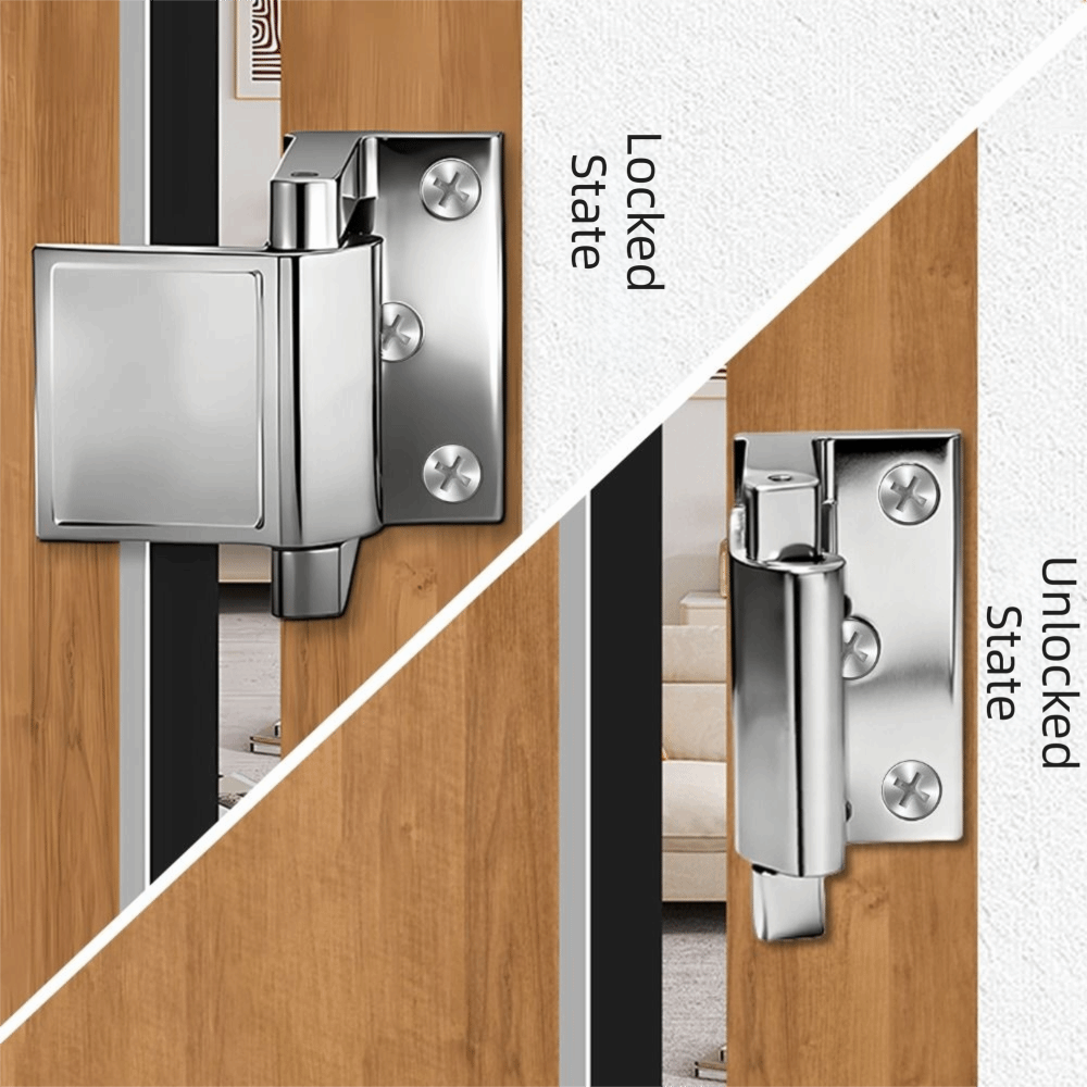 Zamek do drzwi ze stopu alumin – Home Security Door Reinforcement Lock recenzja i cena