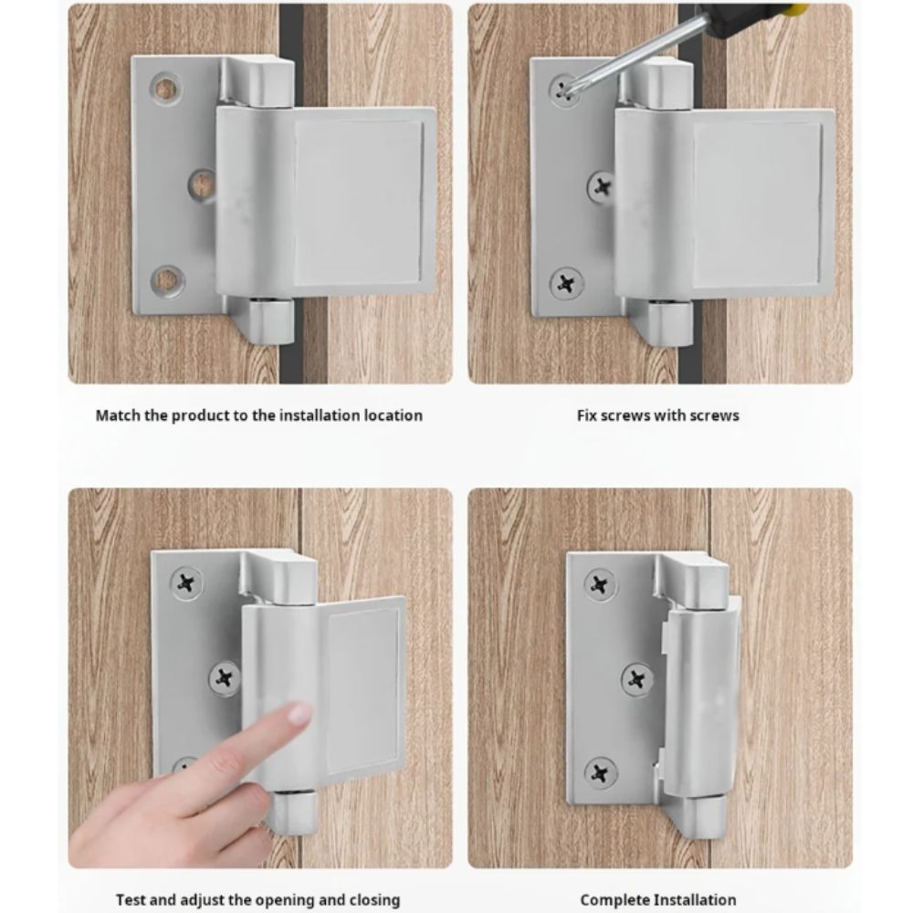 Zamek do drzwi ze stopu alumin – Home Security Door Reinforcement Lock recenzja i cena