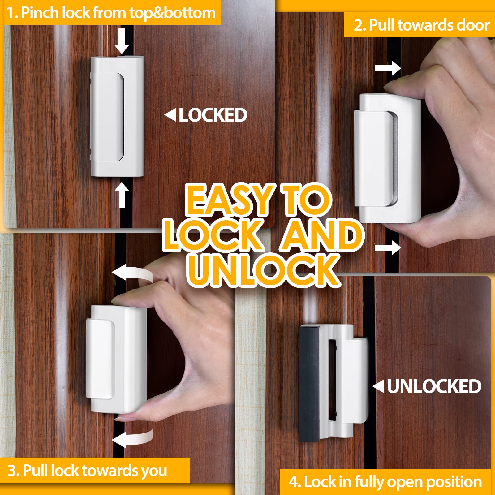 Nowy Zamek do Drzwi Bezpieczeń – Home Security Door Reinforcement Lock recenzja i cena