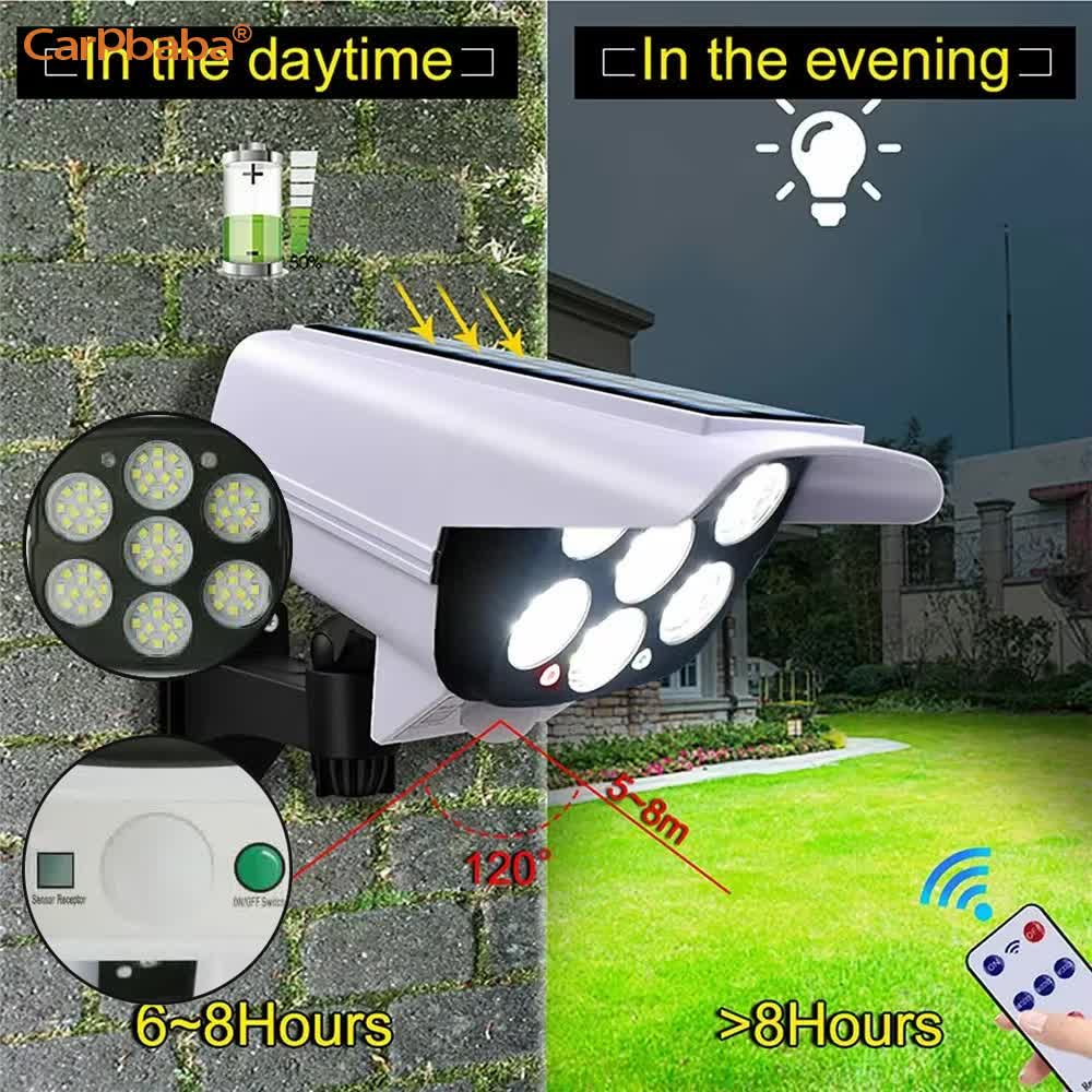 Zewnętrzna Solarna Lampa Bezpi – Home Security Lights Outdoors recenzja i cena